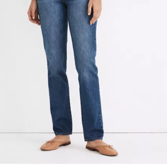 Madewell Perfect Vintage Full Length Jean, Concordia Wash, 100% Cotton - Picture 6 of 6